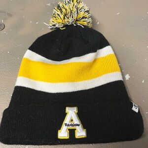 Appalacian State Mountaineers App State Beanie Winter Hat Adult OSFA Black NCAA